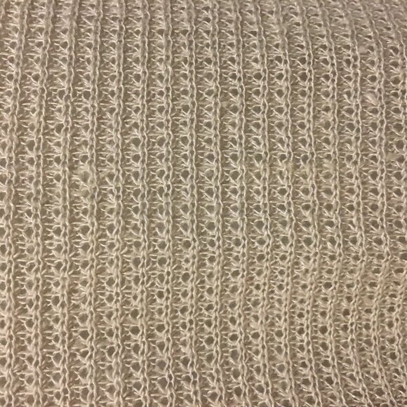 Olsen Europe Tan Linen Knit Open Cardigan - Picture 9 of 11